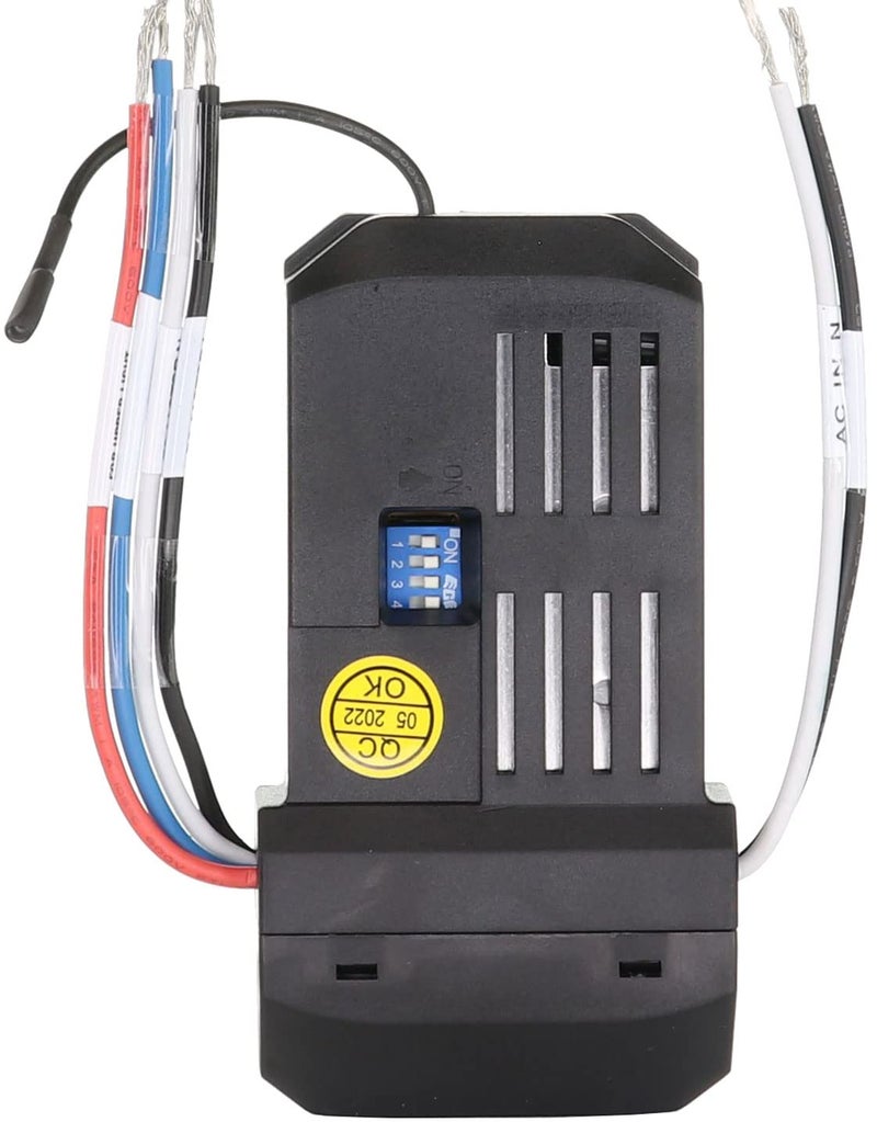 Anderic UC7067GMRX Ceiling Fan Receiver Replacement â€“ 3-Speed AC Fans Only â€“ Compatible with Hampton Bay, Harbor Breeze & More â€“ Supports Up/Down Lights â€“ Only Receiver â€“ Not for DC or 6-Speed Fans - Image 1